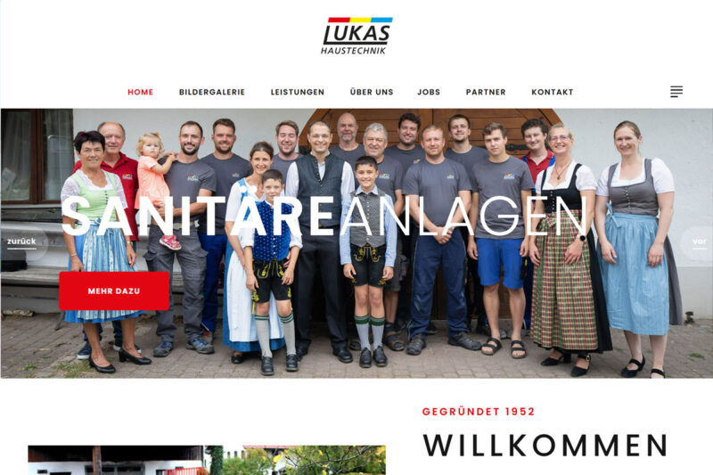 STRUGGER DESIGN Referenz Lukas Haustechnik 2